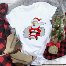 Load image into Gallery viewer, New kawaii reindeer t shirt women fashion Christmas