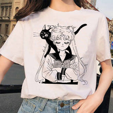 Load image into Gallery viewer, Sailor Moon 90s funny T Shirt