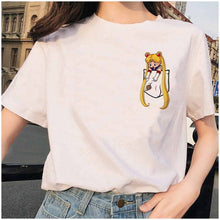 Load image into Gallery viewer, Sailor Moon 90s funny T Shirt